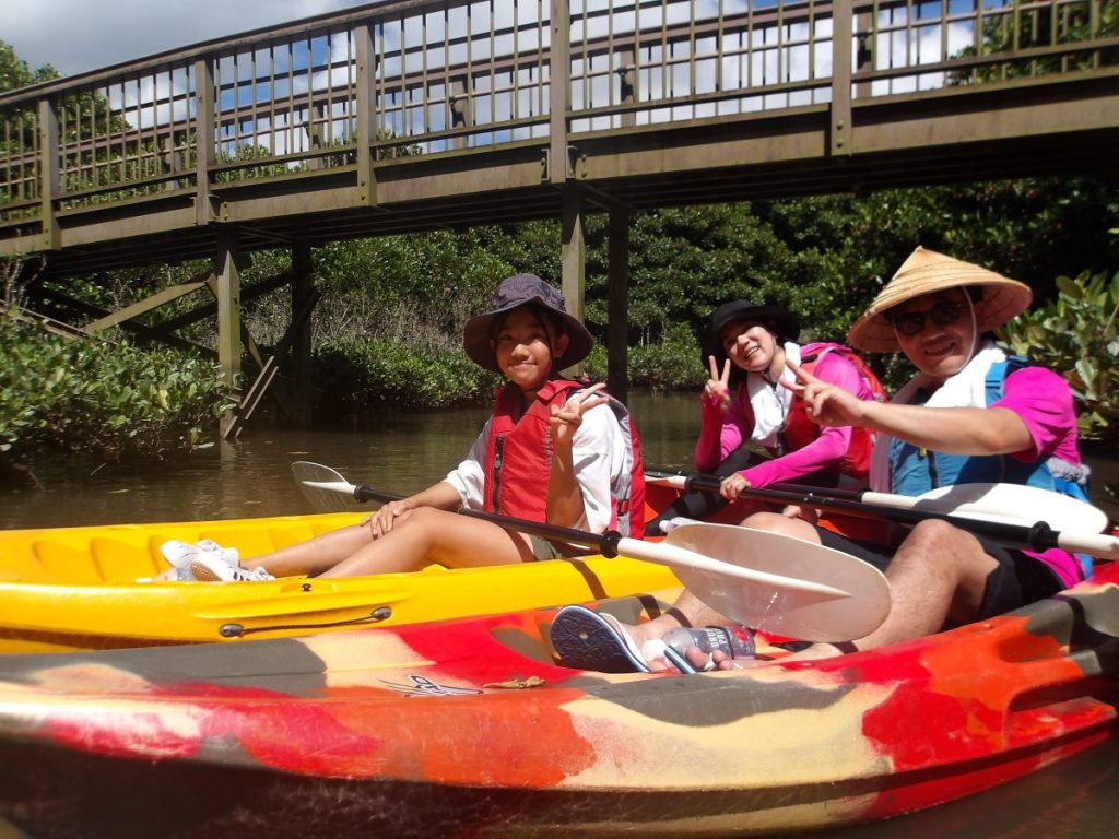 大浦川マングローブカヤックツアーのお客様 - No Image