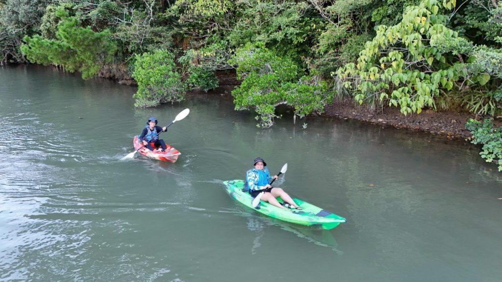 大浦川マングローブカヤックツアーのお客様 - No Image