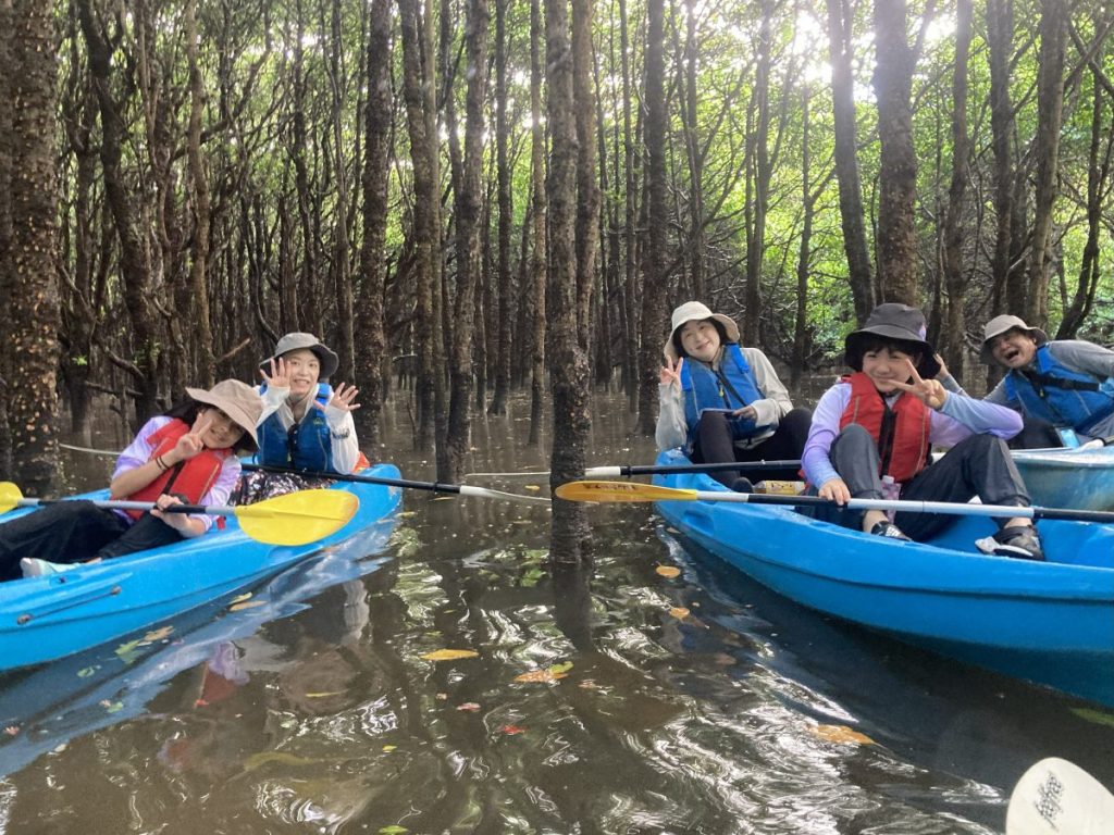 大浦川マングローブカヤックツアーのお客様 - No Image