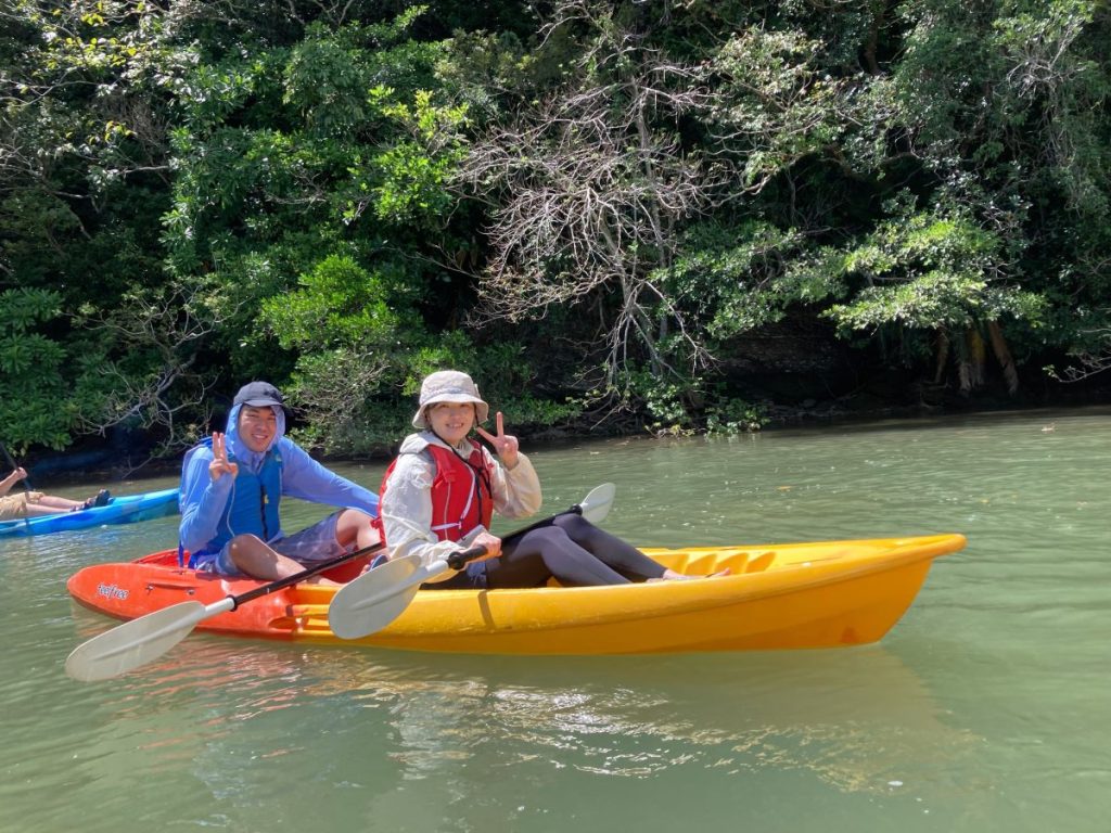 大浦川マングローブカヤックツアーのお客様 - No Image