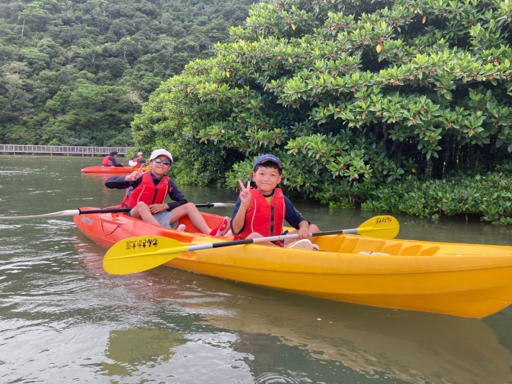 大浦川マングローブカヤックツアーのお客様 - No Image