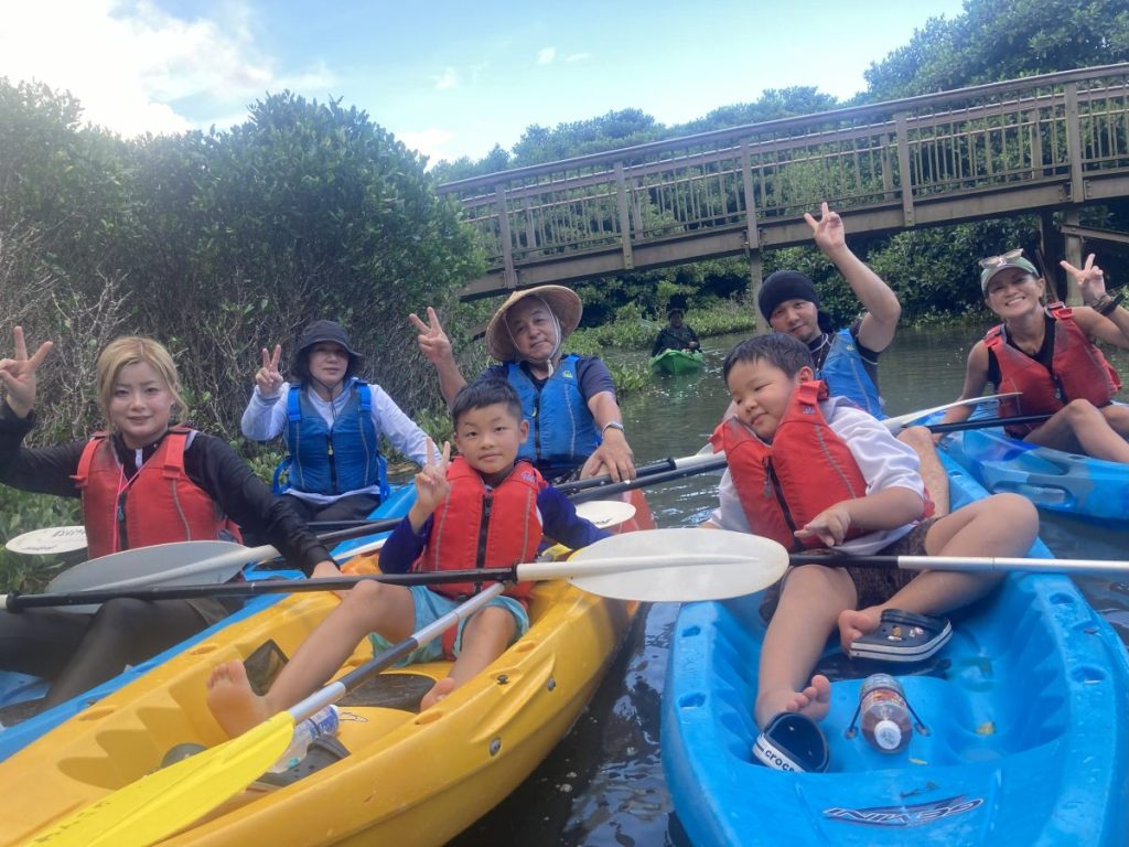 大浦川マングローブカヤックツアーのお客様 - No Image