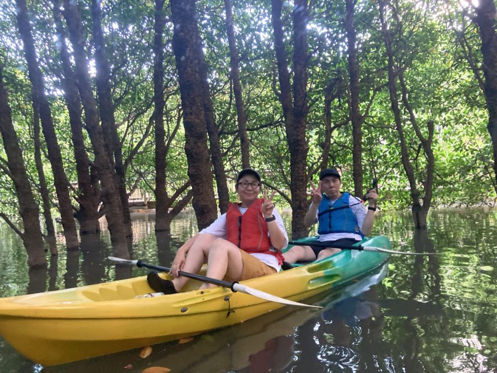 大浦川マングローブカヤックツアーのお客様 - No Image