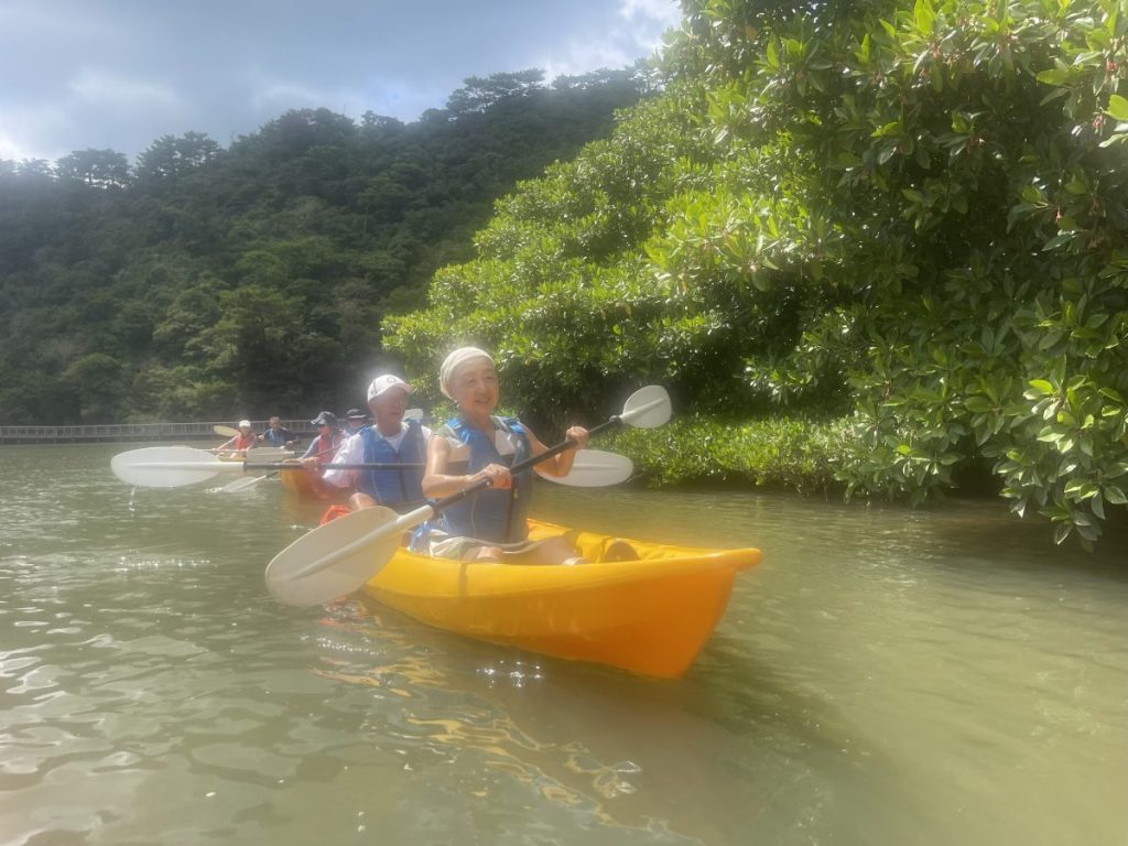 大浦川マングローブカヤックツアーのお客様