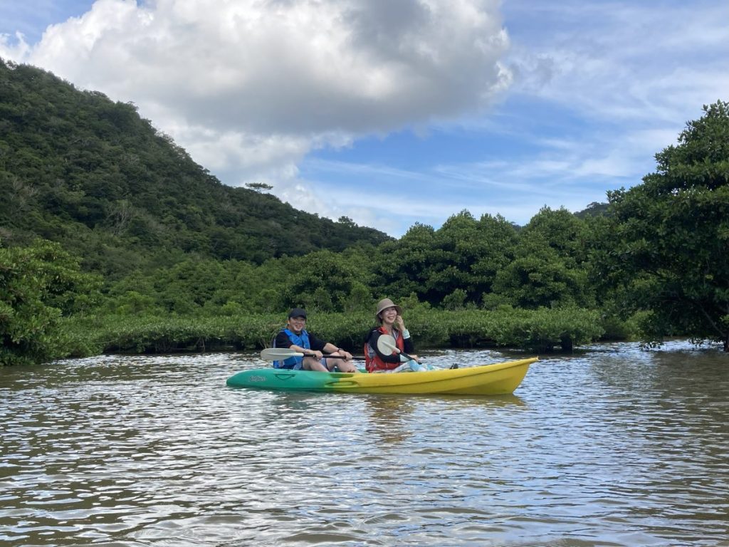 大浦川マングローブカヤックツアーのお客様