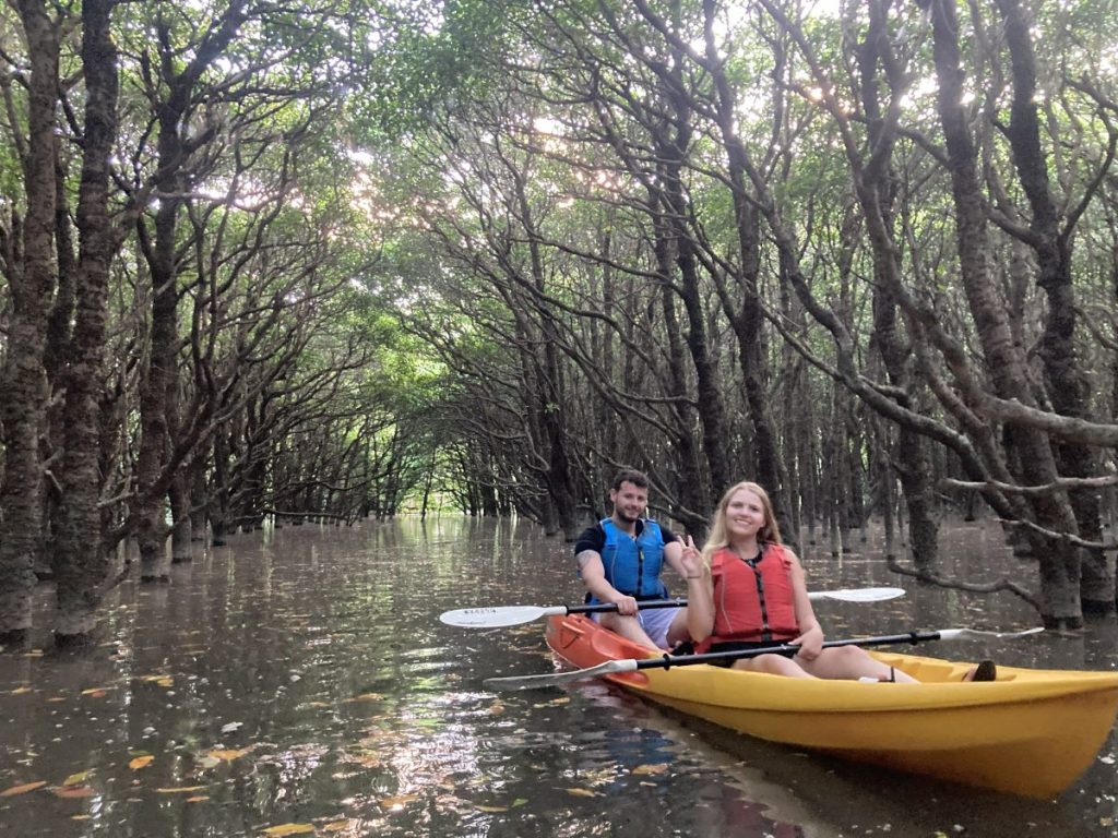 大浦川マングローブカヤックツアーのお客様