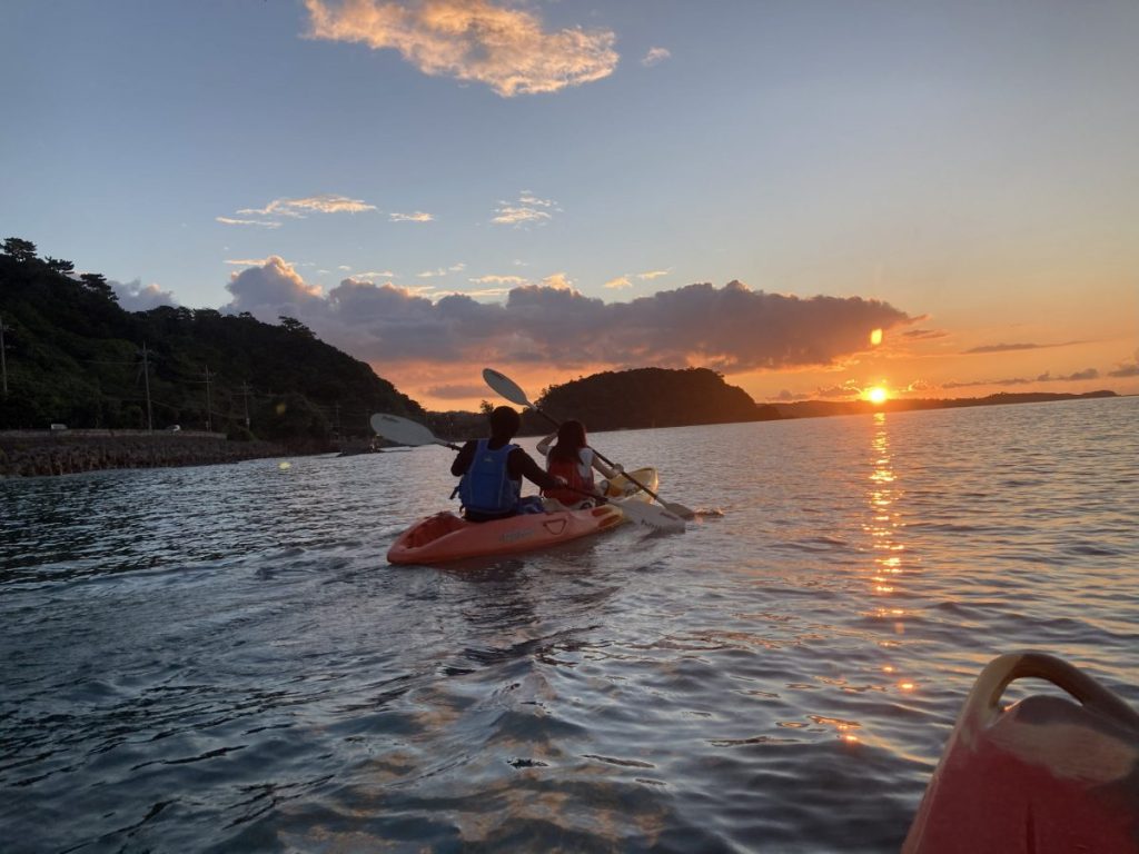 朝日カヤックツアーのお客様