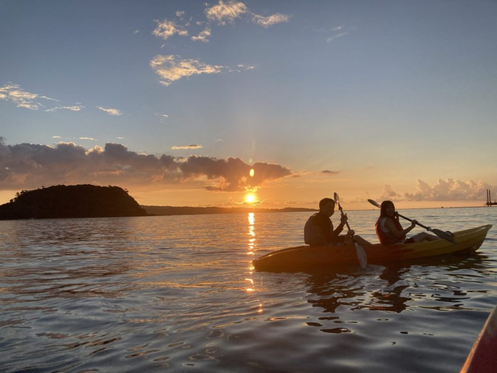 朝日カヤックツアーのお客様