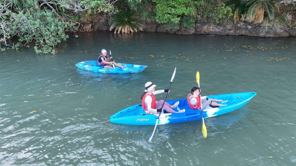 大浦川マングローブカヤックツアーのお客様 - No Image