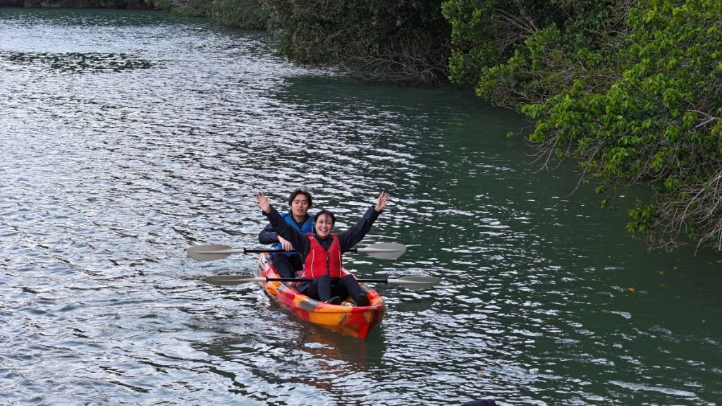 大浦川マングローブカヤックツアーのお客様 - No Image