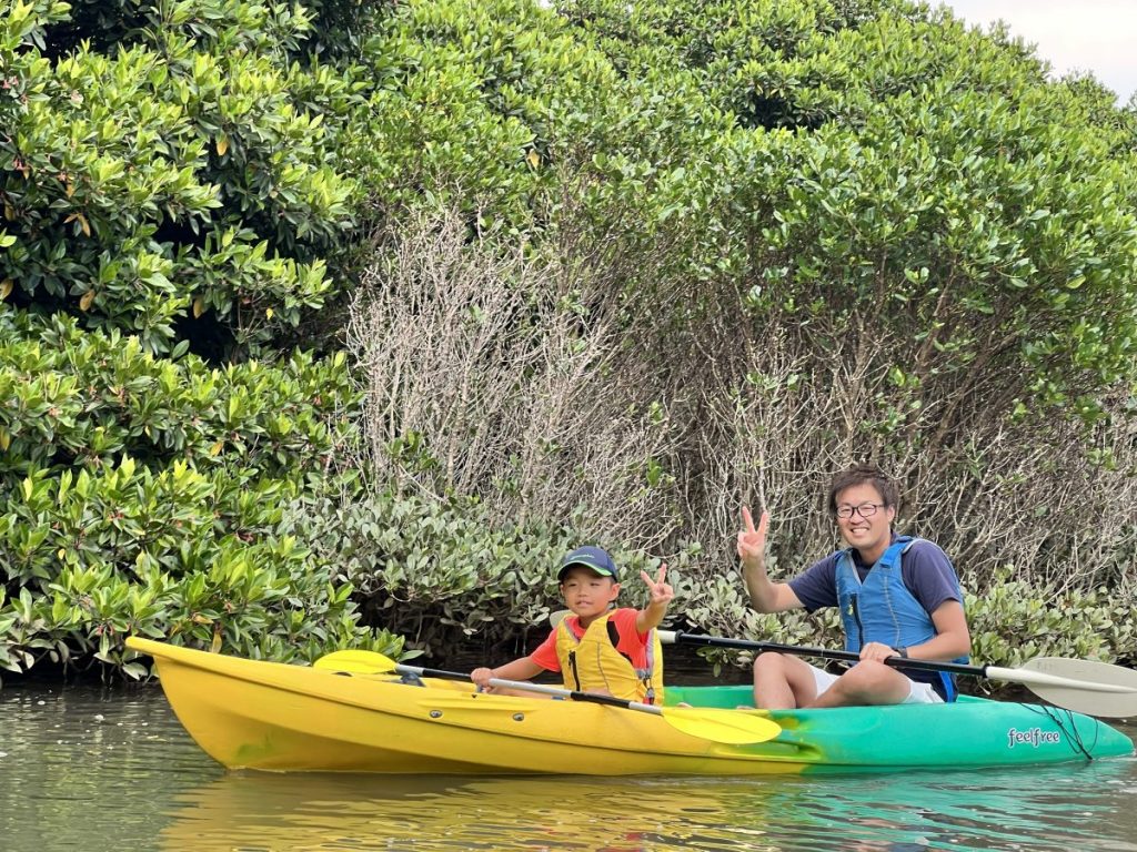 大浦川マングローブカヤックツアーのお客様 - No Image