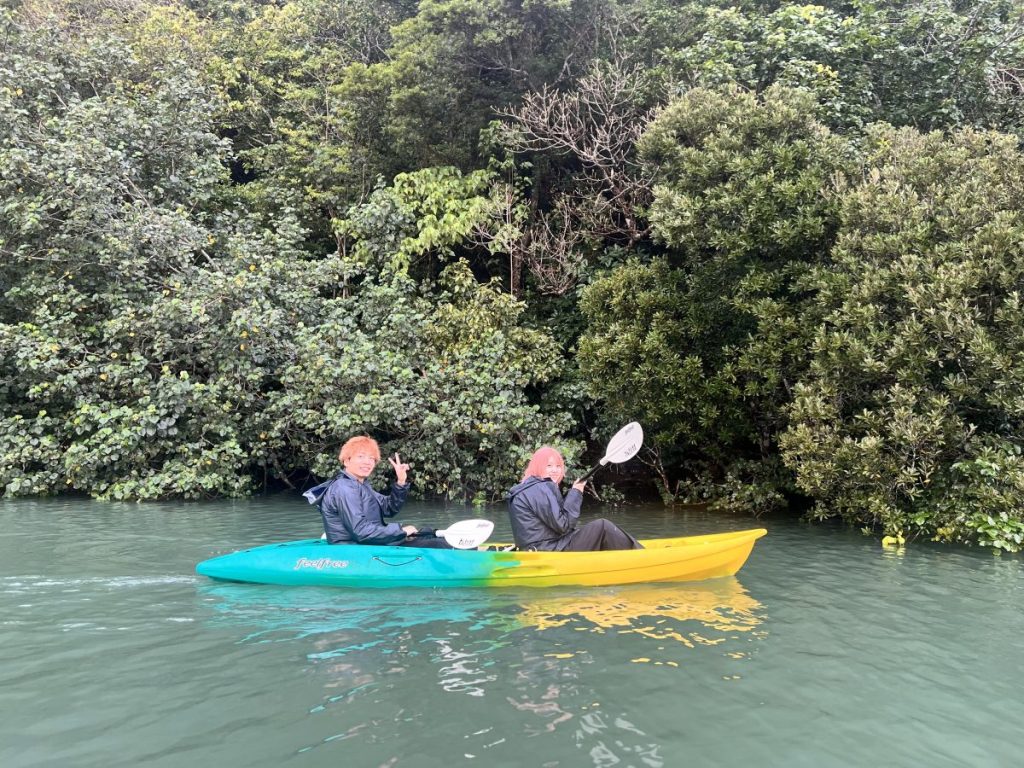 大浦川マングローブカヤックツアーのお客様 - No Image