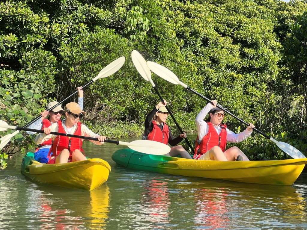 大浦川マングローブカヤックツアーのお客様 - No Image