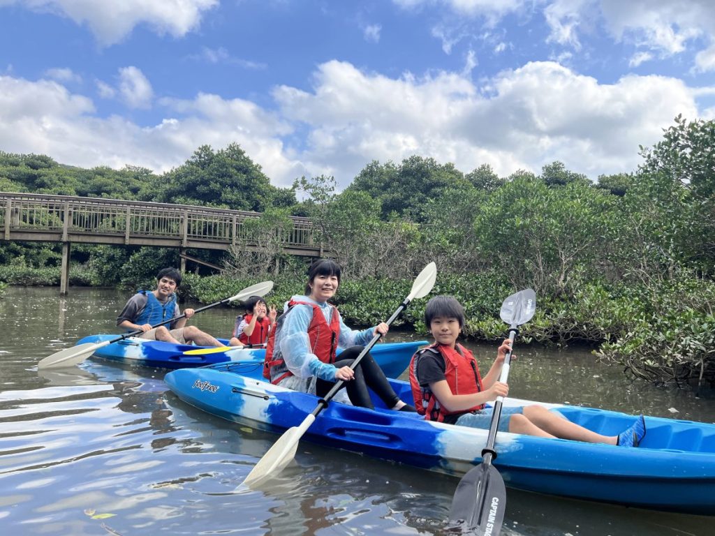 大浦川マングローブカヤックツアーのお客様 - No Image