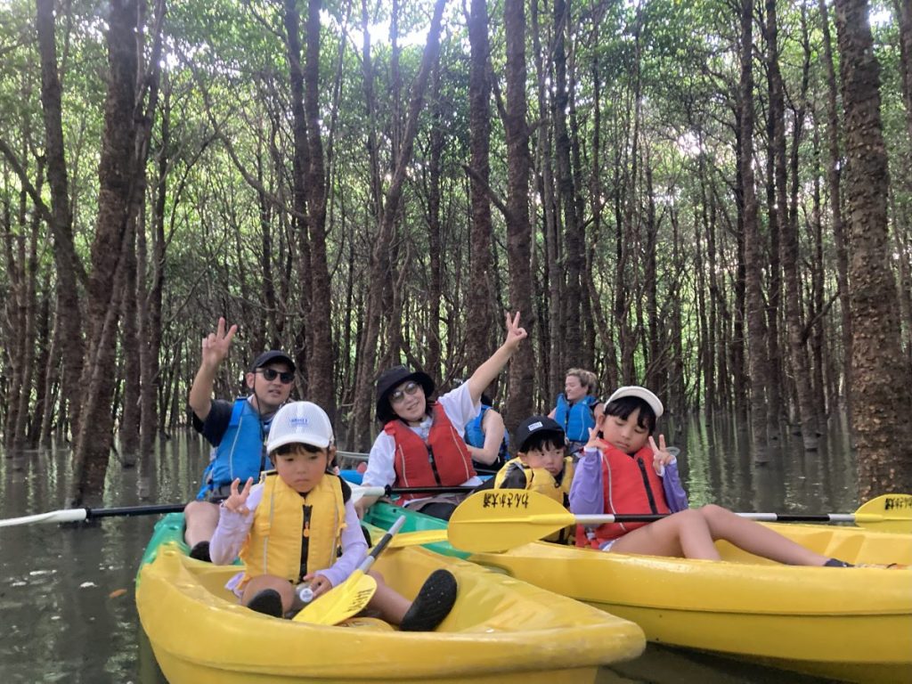 大浦川マングローブカヤックツアーのお客様 - No Image