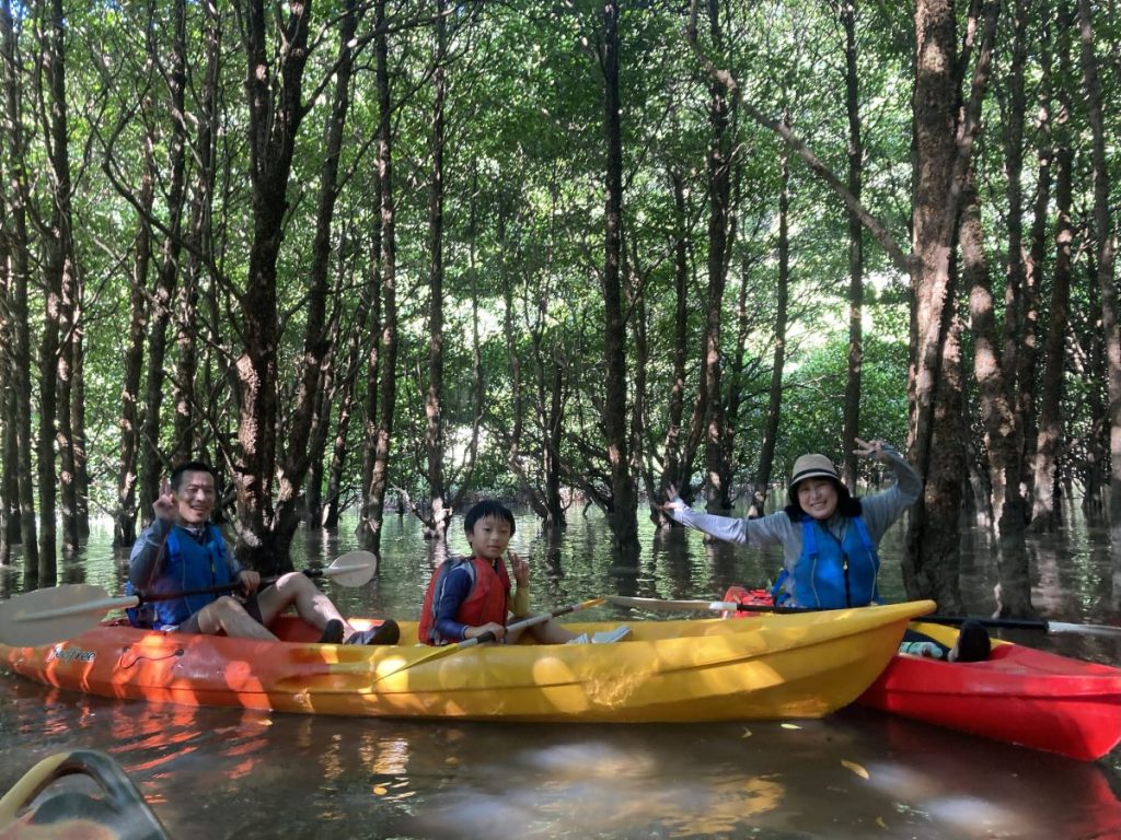 大浦川マングローブカヤックツアーのお客様 - No Image
