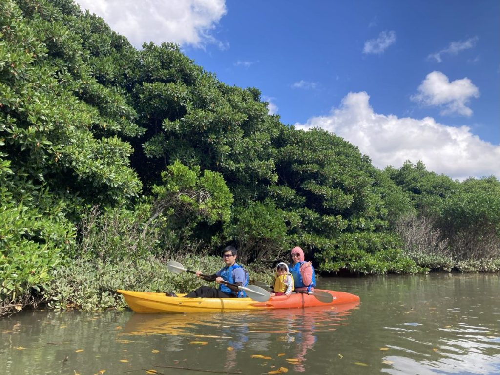 大浦川マングローブカヤックツアーのお客様 - No Image