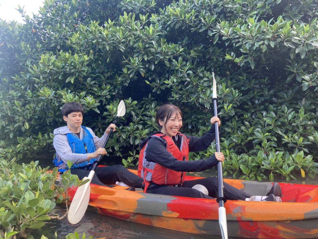 大浦川マングローブカヤックツアーのお客様 - No Image
