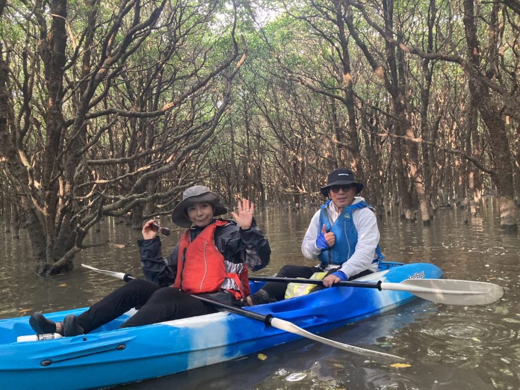 大浦川マングローブカヤックツアーのお客様 - No Image