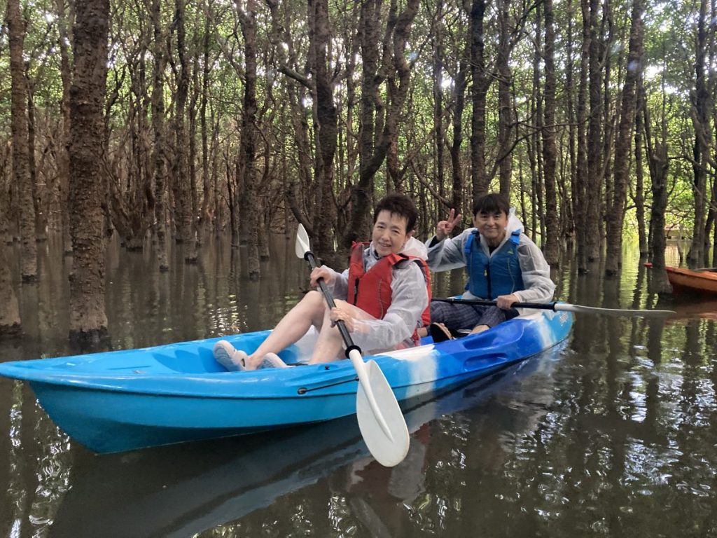 大浦川マングローブカヤックツアーのお客様 - No Image