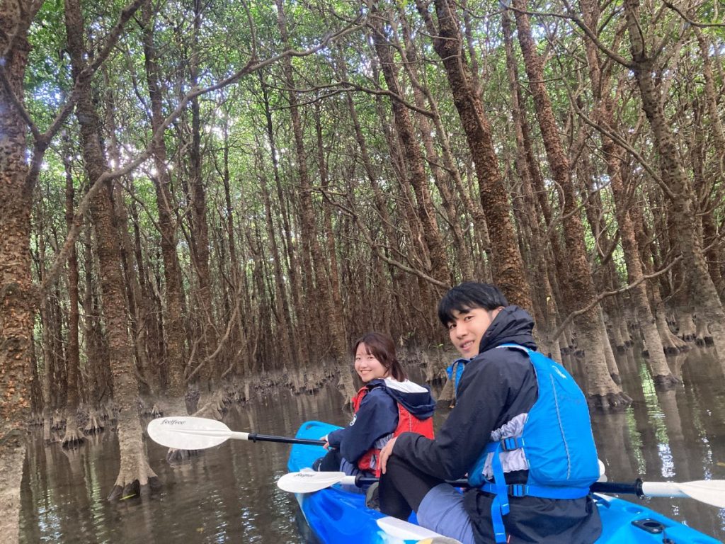 大浦川マングローブカヤックツアーのお客様