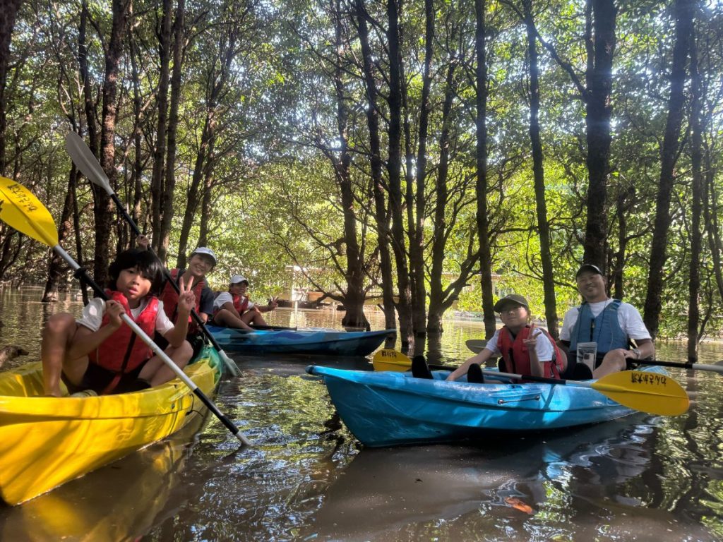 大浦川マングローブカヤックツアーのお客様 - No Image