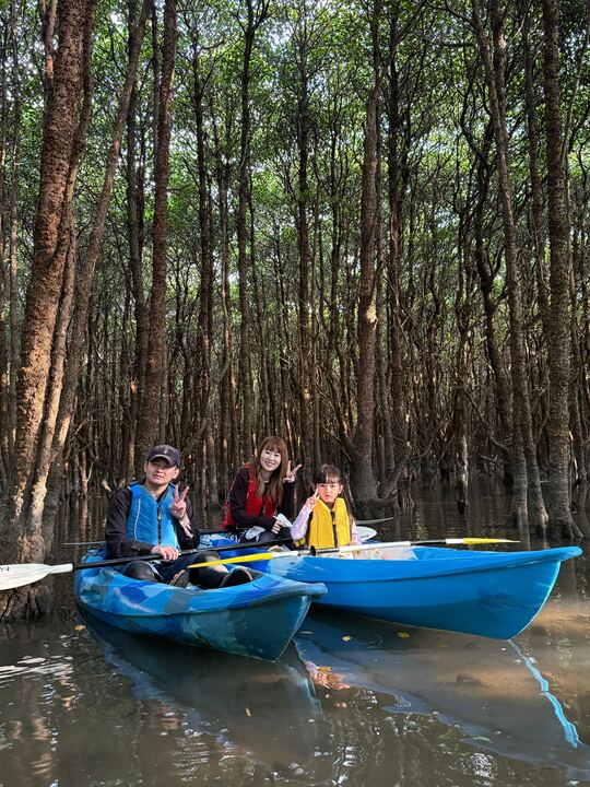 大浦川マングローブカヤックツアーのお客様 - No Image