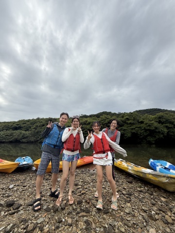 大浦川マングローブカヤックツアーのお客様 - No Image