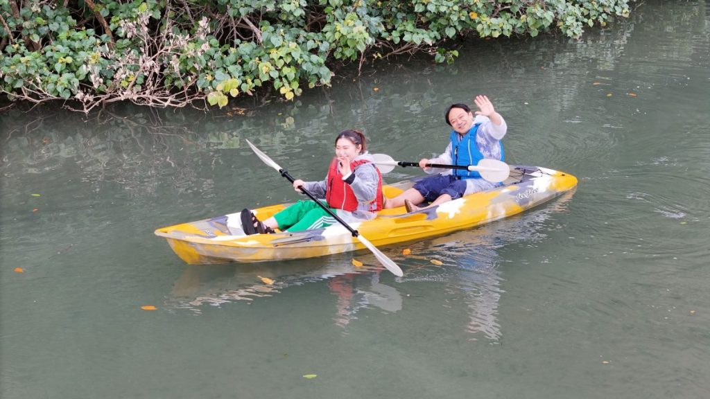 大浦川マングローブカヤックツアーのお客様 - No Image
