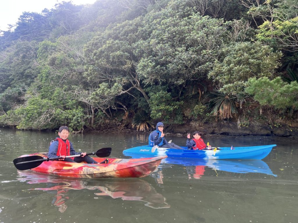 大浦川マングローブカヤックツアーのお客様 - No Image