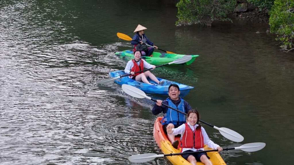 大浦川マングローブカヤックツアーのお客様 - No Image
