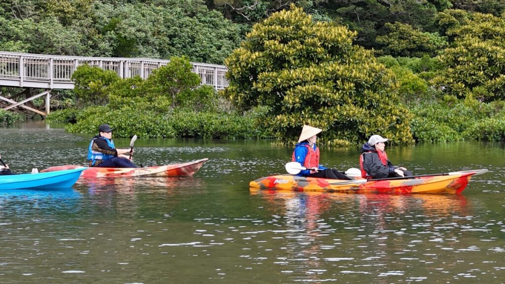 大浦川マングローブカヤックツアーのお客様 - No Image