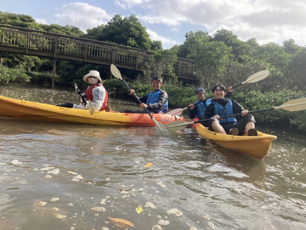 大浦川マングローブカヤックツアーのお客様 - No Image