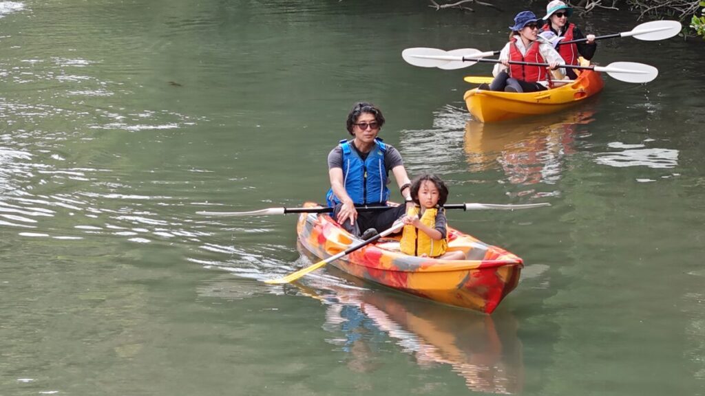 大浦川マングローブカヤックツアーのお客様 - No Image