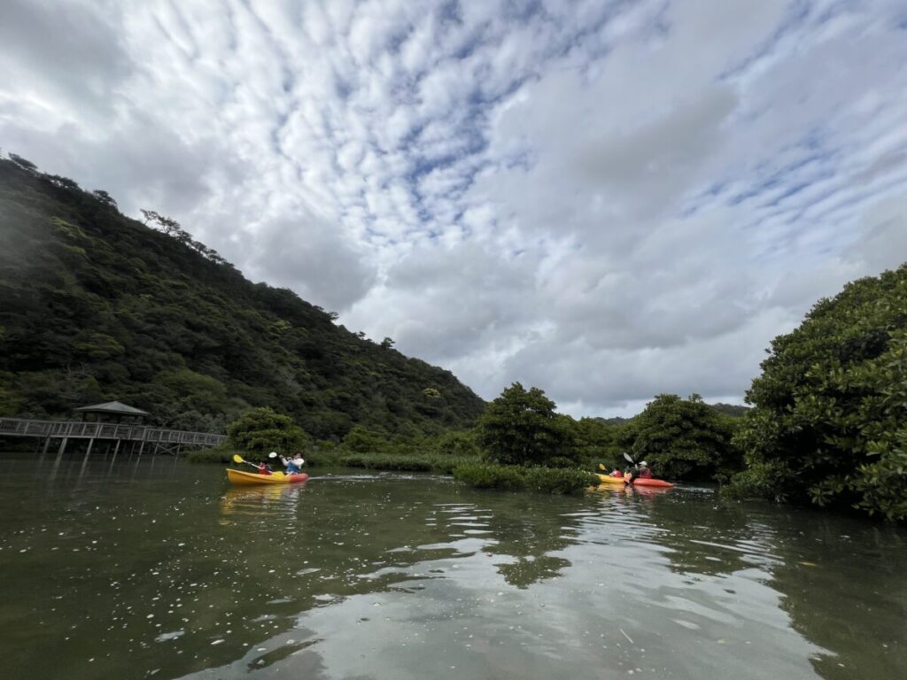 大浦川マングローブカヤックツアーのお客様 - No Image