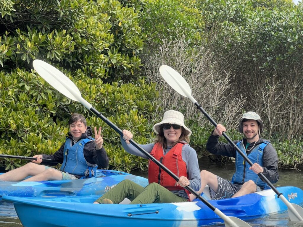 大浦川マングローブカヤックツアーのお客様 - No Image
